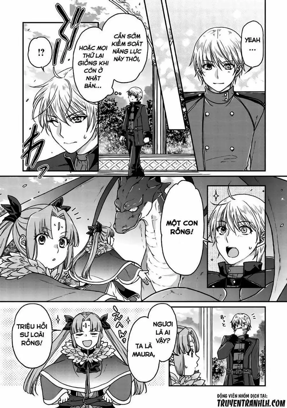 Truyện Tranh Nguyệt Đạo Dị Giới - Tsuki Ga Michibiku Isekai Douchuu trang 4