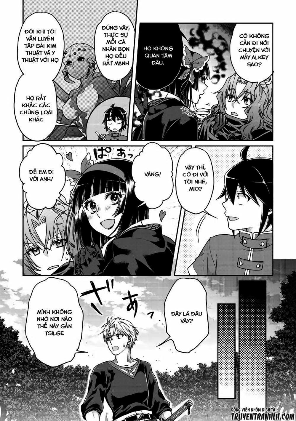 Truyện Tranh Nguyệt Đạo Dị Giới - Tsuki Ga Michibiku Isekai Douchuu trang 4