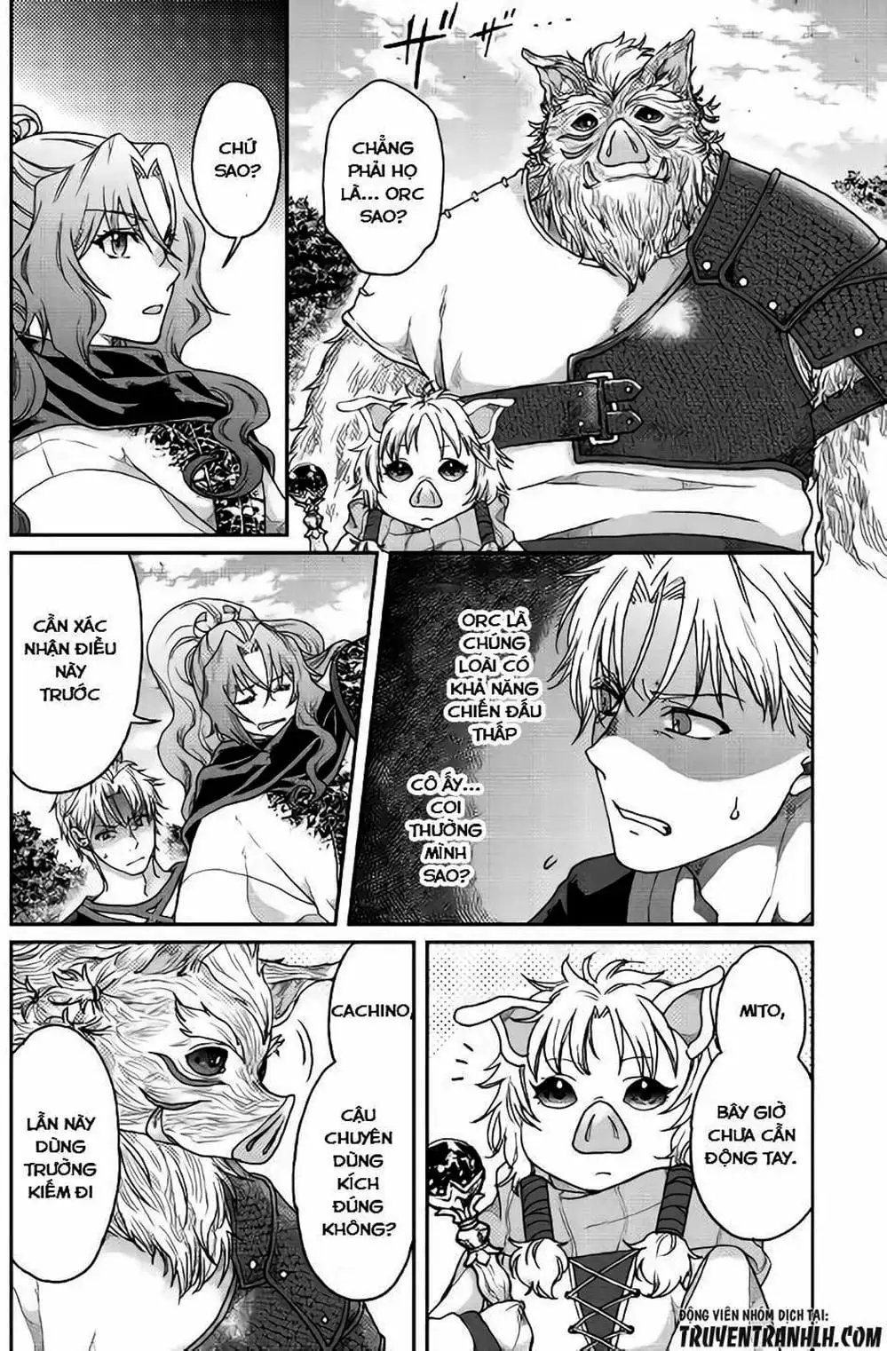 Truyện Tranh Nguyệt Đạo Dị Giới - Tsuki Ga Michibiku Isekai Douchuu trang 4