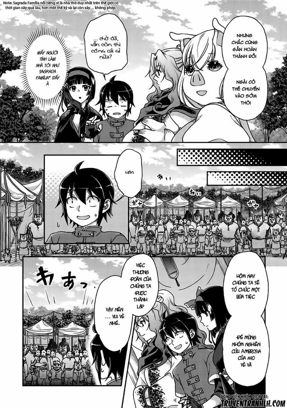 Truyện Tranh Nguyệt Đạo Dị Giới - Tsuki Ga Michibiku Isekai Douchuu trang 4