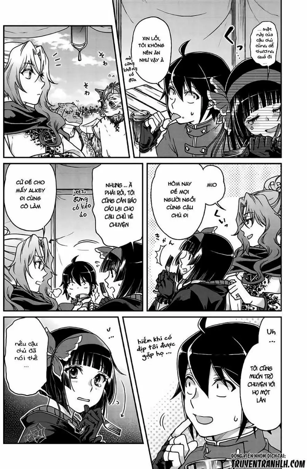 Truyện Tranh Nguyệt Đạo Dị Giới - Tsuki Ga Michibiku Isekai Douchuu trang 4