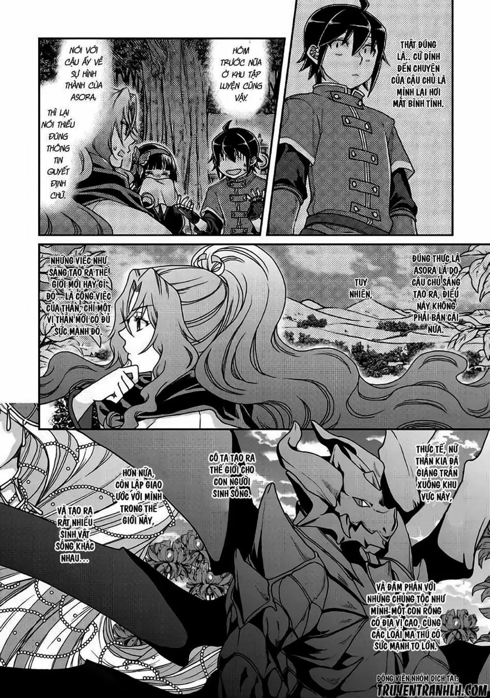 Truyện Tranh Nguyệt Đạo Dị Giới - Tsuki Ga Michibiku Isekai Douchuu trang 4