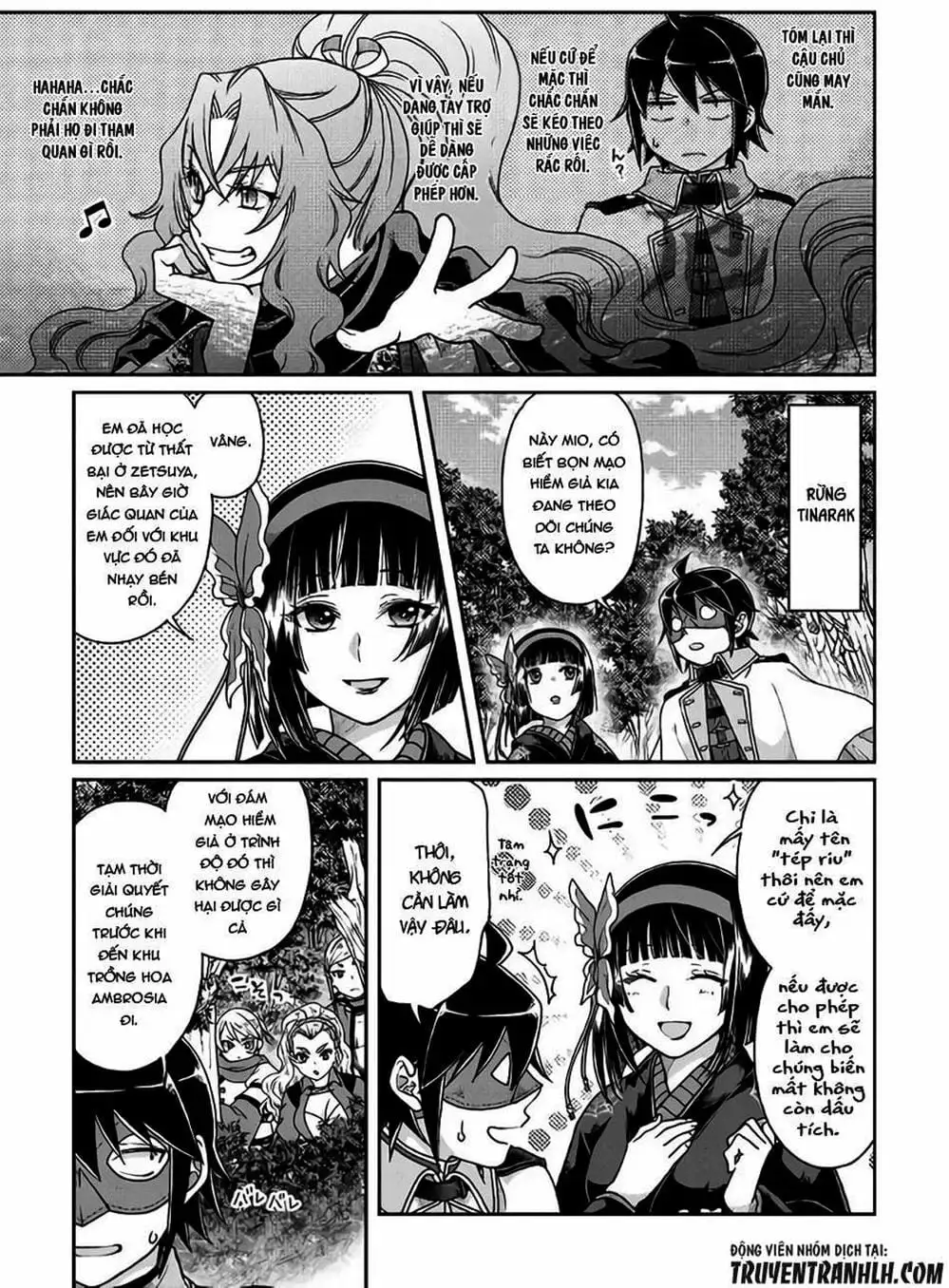 Truyện Tranh Nguyệt Đạo Dị Giới - Tsuki Ga Michibiku Isekai Douchuu trang 4