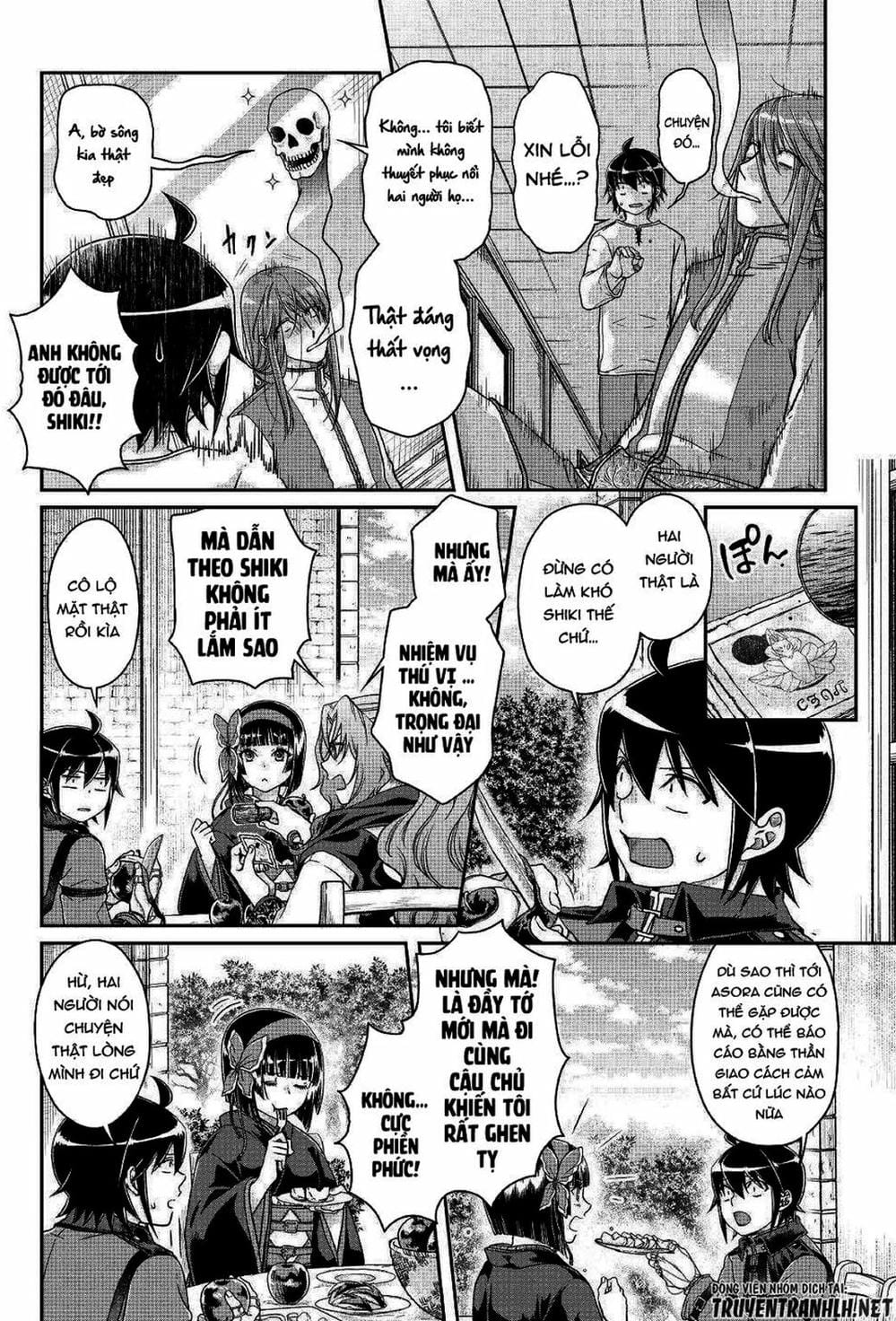 Truyện Tranh Nguyệt Đạo Dị Giới - Tsuki Ga Michibiku Isekai Douchuu trang 4