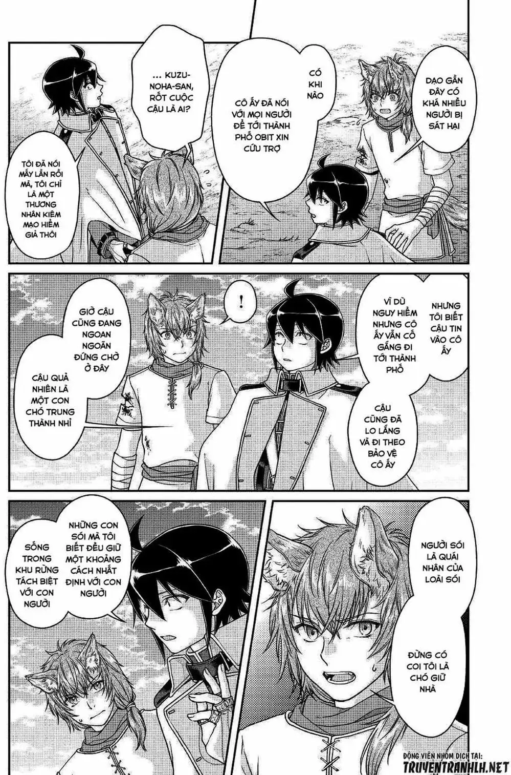 Truyện Tranh Nguyệt Đạo Dị Giới - Tsuki Ga Michibiku Isekai Douchuu trang 4