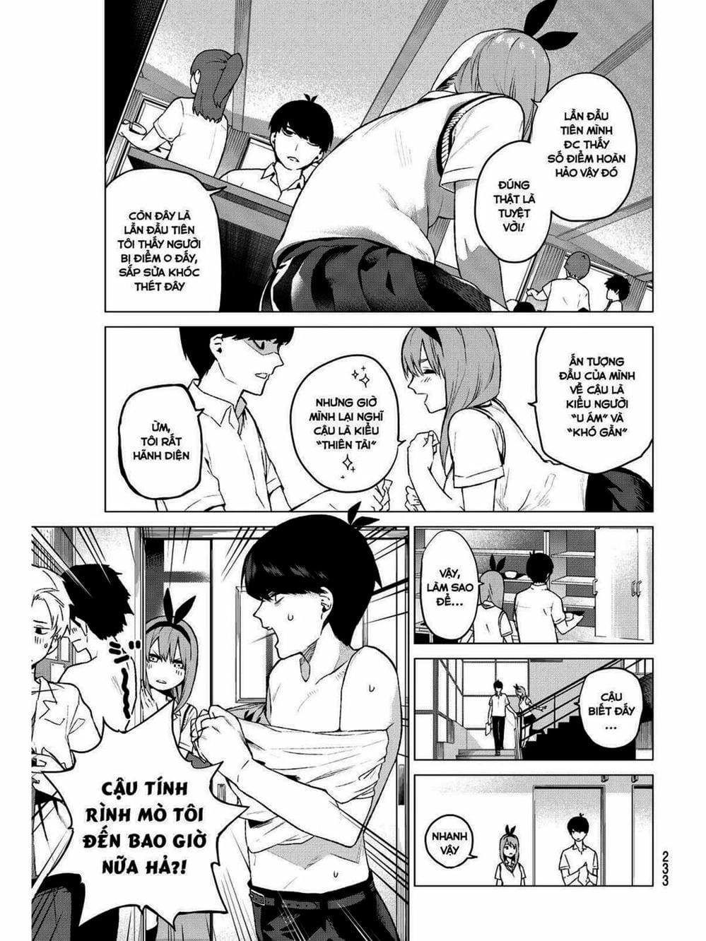 Truyện Tranh Nhà Có 5 Nàng Dâu - Gotoubun No Hanayome trang 6