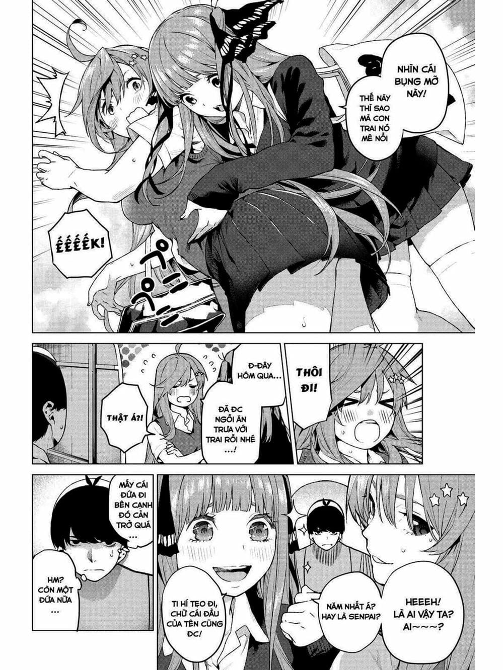 Truyện Tranh Nhà Có 5 Nàng Dâu - Gotoubun No Hanayome trang 6