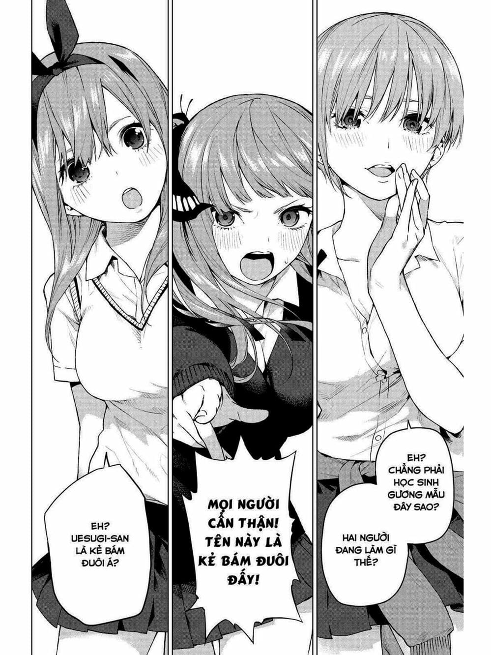 Truyện Tranh Nhà Có 5 Nàng Dâu - Gotoubun No Hanayome trang 6