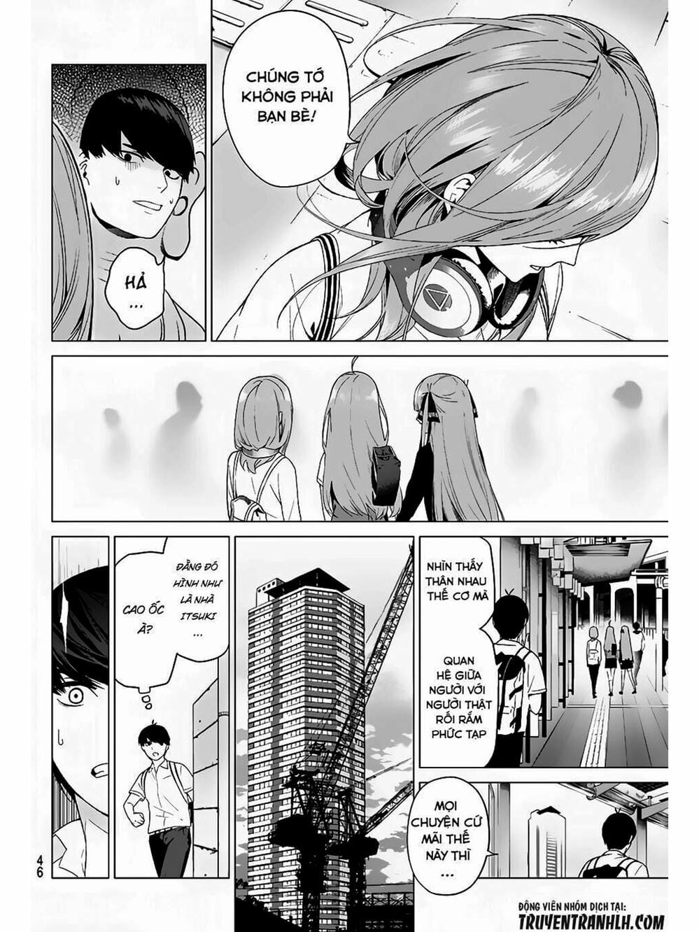 Truyện Tranh Nhà Có 5 Nàng Dâu - Gotoubun No Hanayome trang 6