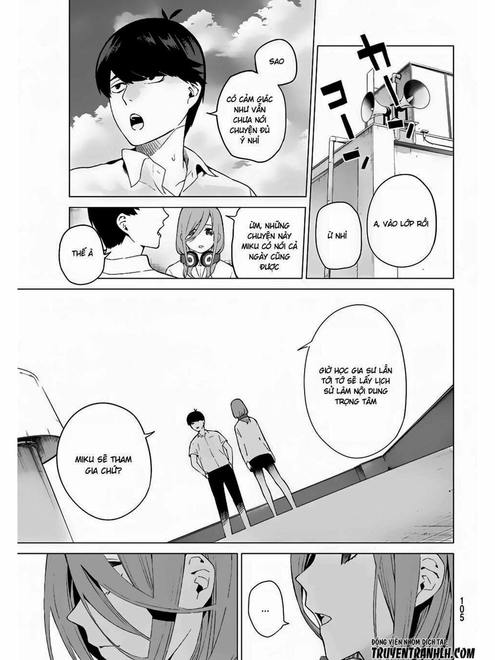 Truyện Tranh Nhà Có 5 Nàng Dâu - Gotoubun No Hanayome trang 6