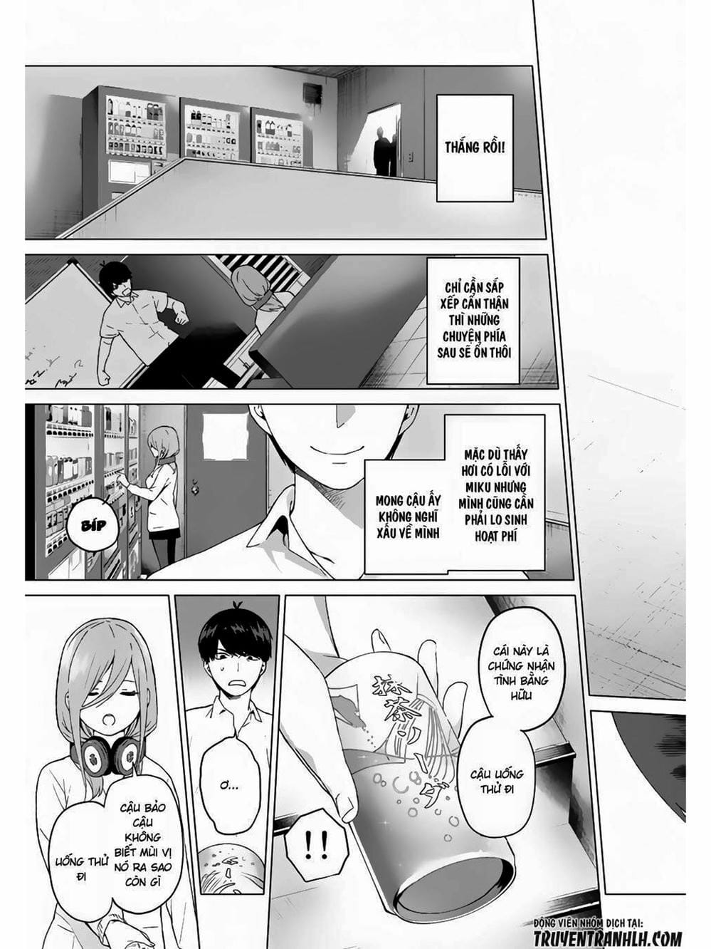 Truyện Tranh Nhà Có 5 Nàng Dâu - Gotoubun No Hanayome trang 6