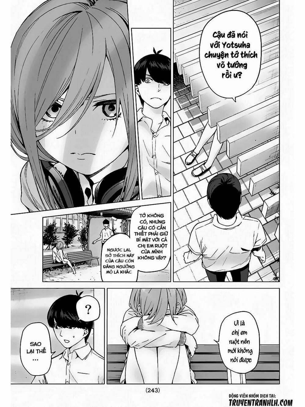 Truyện Tranh Nhà Có 5 Nàng Dâu - Gotoubun No Hanayome trang 6