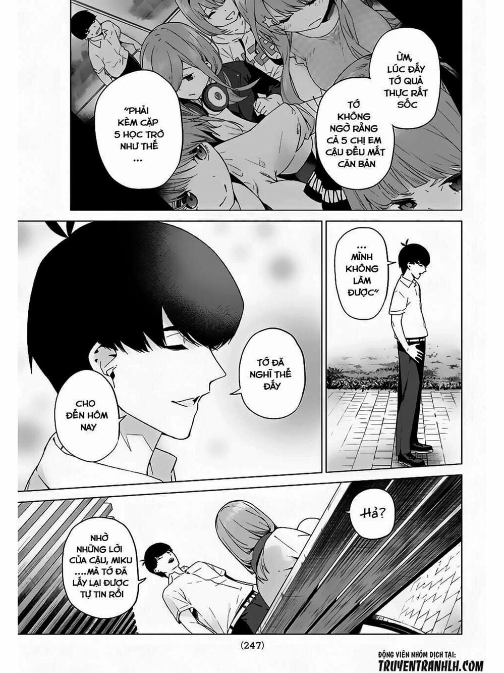 Truyện Tranh Nhà Có 5 Nàng Dâu - Gotoubun No Hanayome trang 6