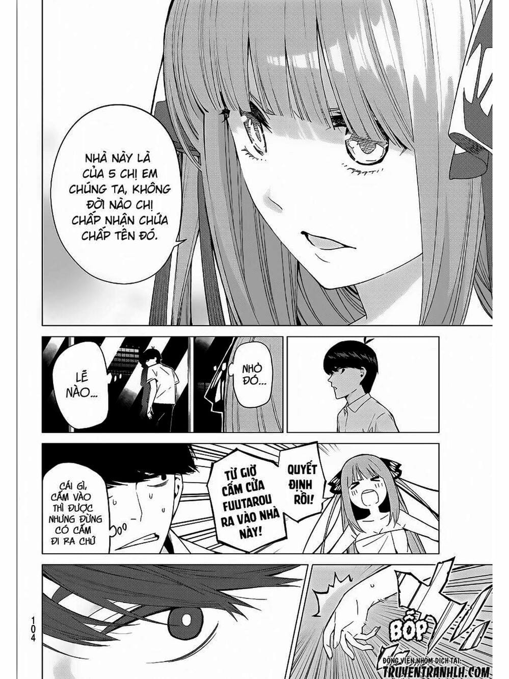 Truyện Tranh Nhà Có 5 Nàng Dâu - Gotoubun No Hanayome trang 6