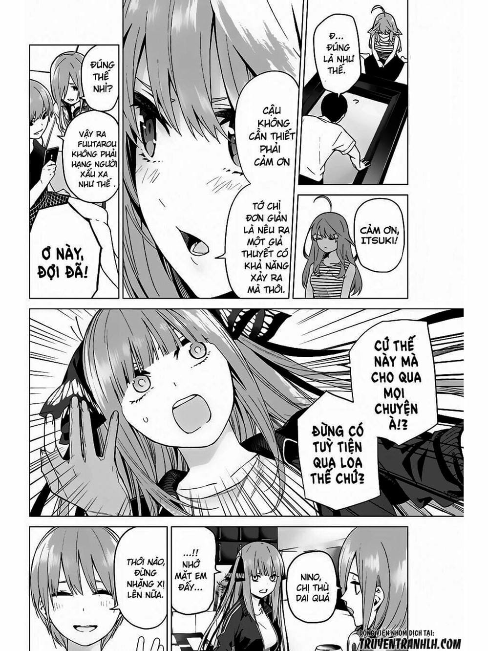 Truyện Tranh Nhà Có 5 Nàng Dâu - Gotoubun No Hanayome trang 6