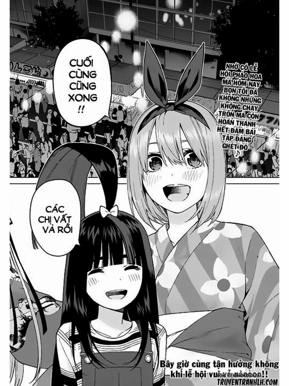 Truyện Tranh Nhà Có 5 Nàng Dâu - Gotoubun No Hanayome trang 6