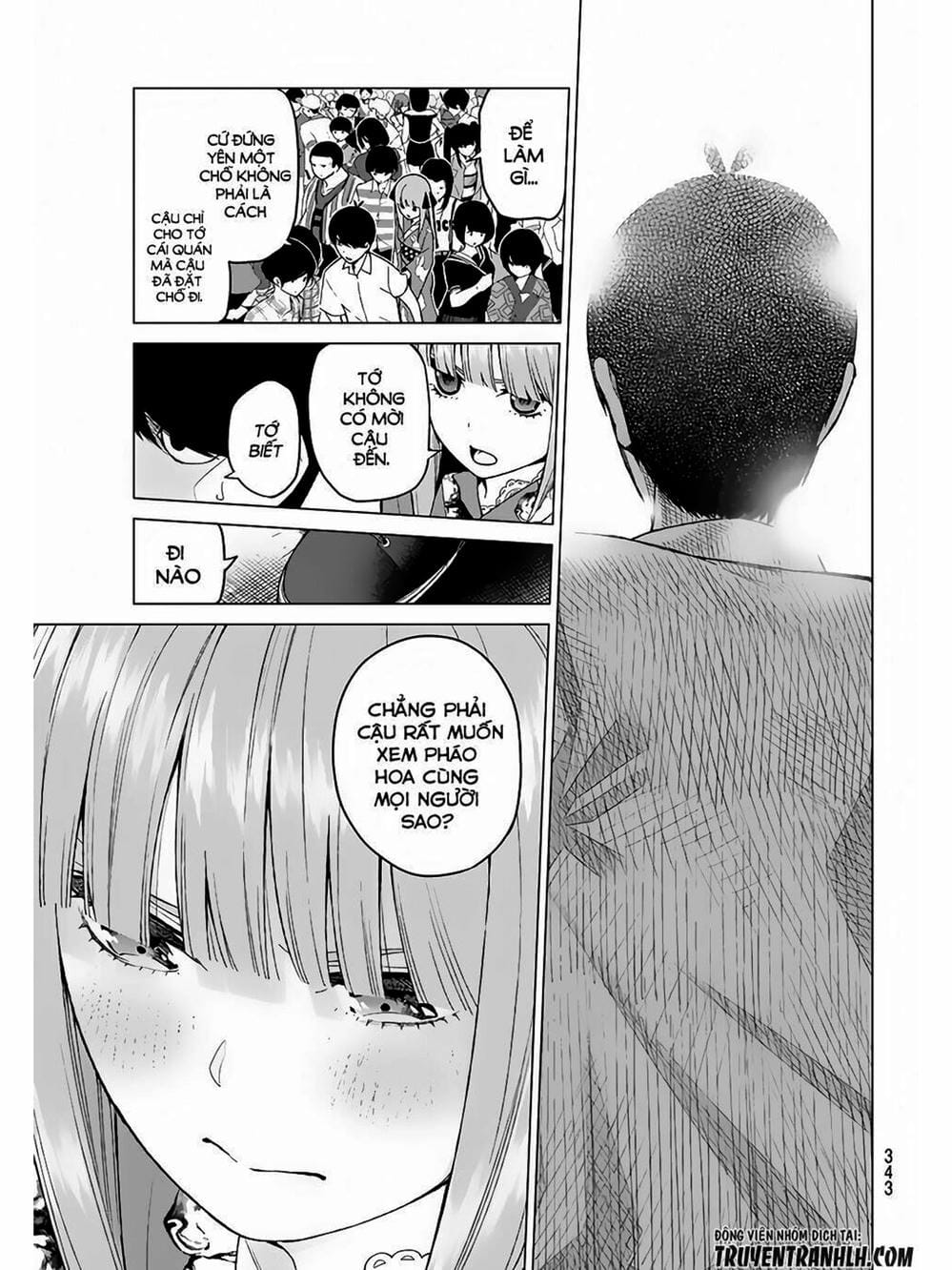 Truyện Tranh Nhà Có 5 Nàng Dâu - Gotoubun No Hanayome trang 6