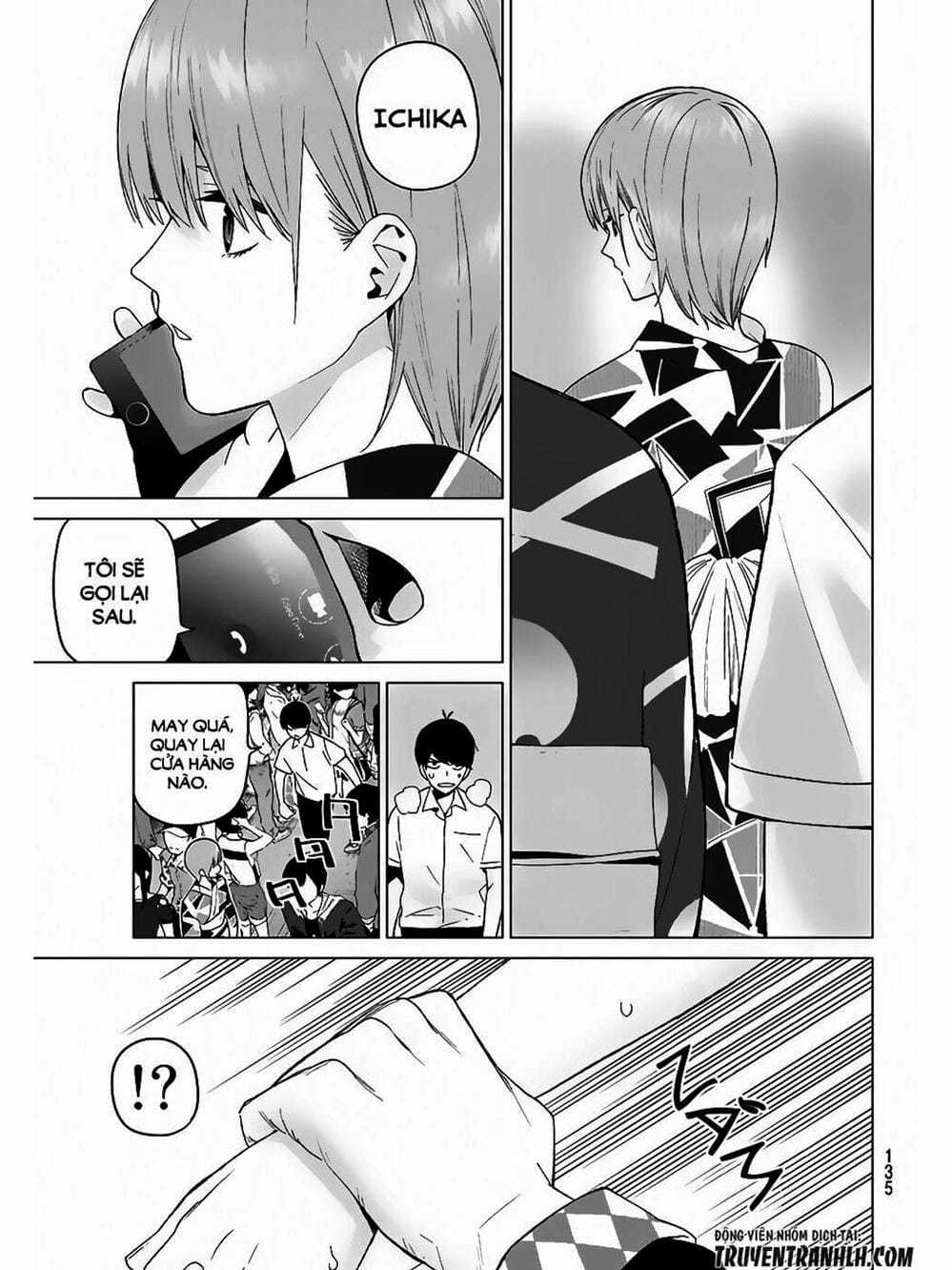 Truyện Tranh Nhà Có 5 Nàng Dâu - Gotoubun No Hanayome trang 6