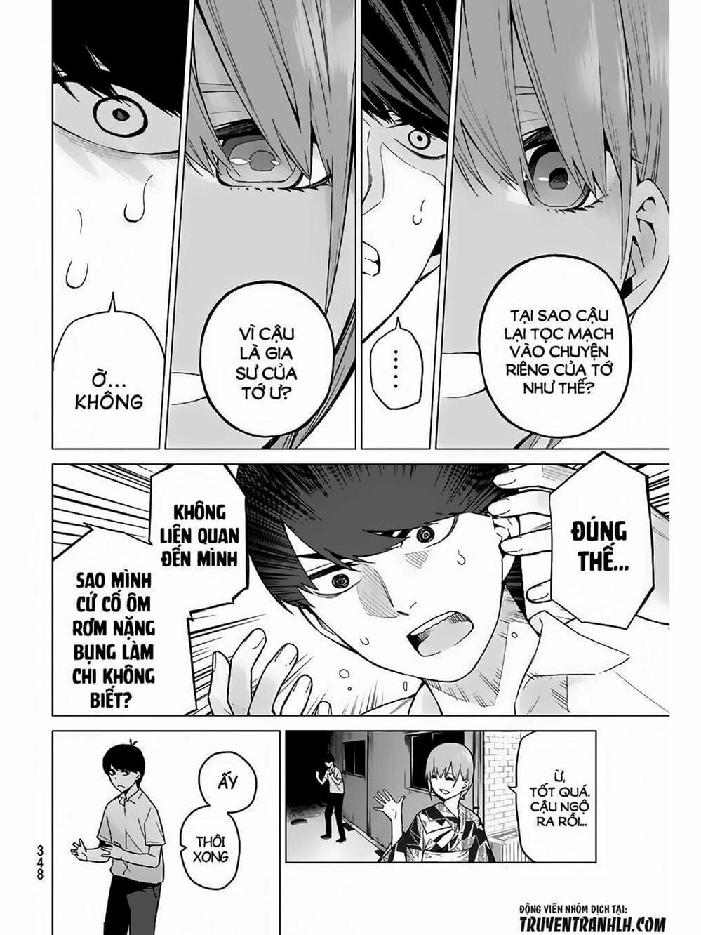 Truyện Tranh Nhà Có 5 Nàng Dâu - Gotoubun No Hanayome trang 6