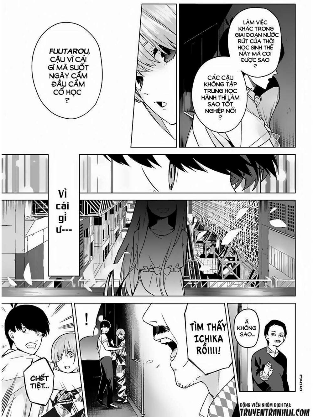 Truyện Tranh Nhà Có 5 Nàng Dâu - Gotoubun No Hanayome trang 6