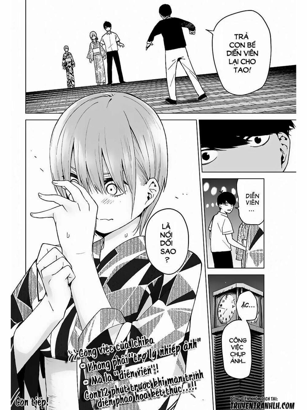 Truyện Tranh Nhà Có 5 Nàng Dâu - Gotoubun No Hanayome trang 6