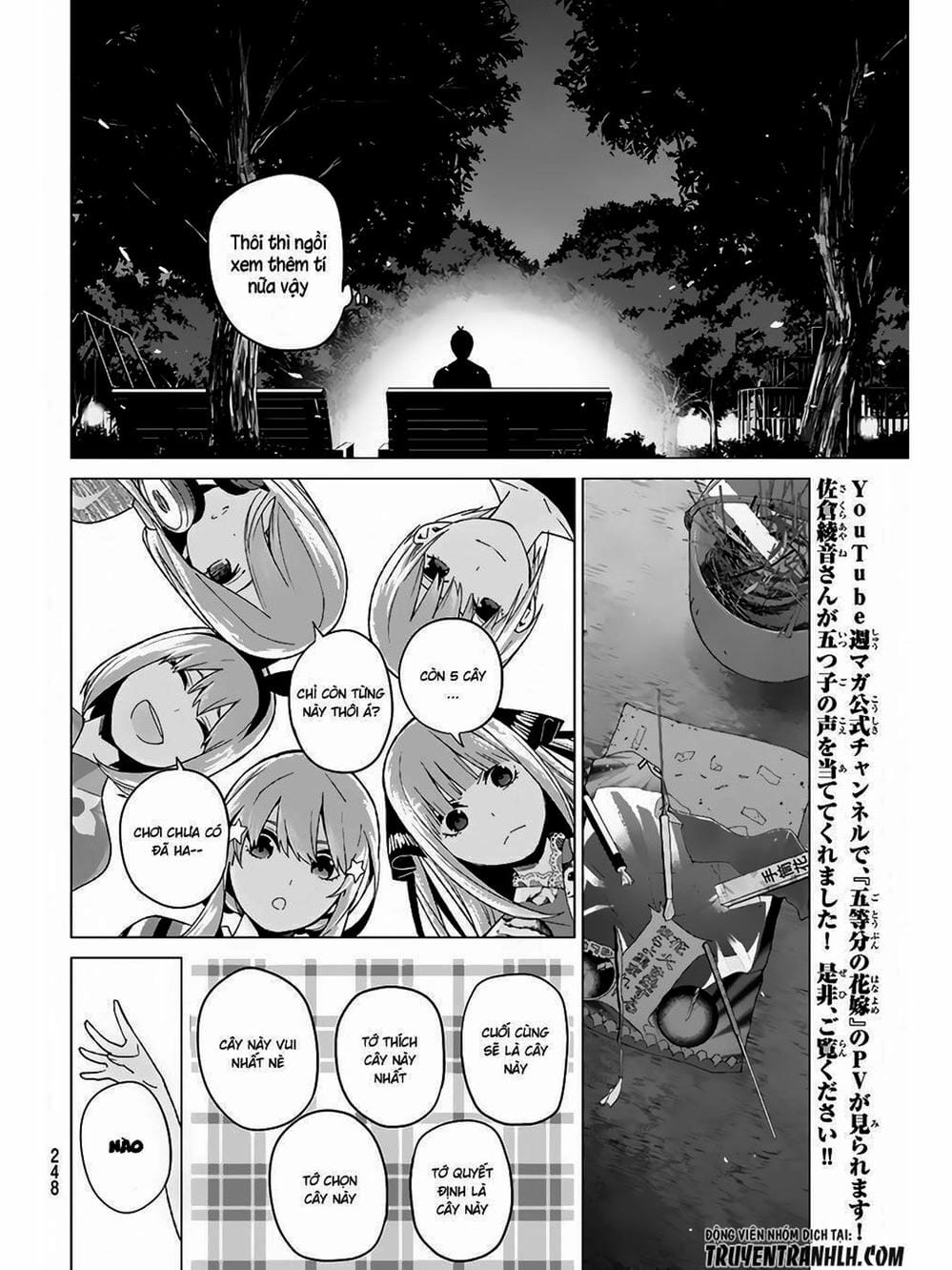 Truyện Tranh Nhà Có 5 Nàng Dâu - Gotoubun No Hanayome trang 6