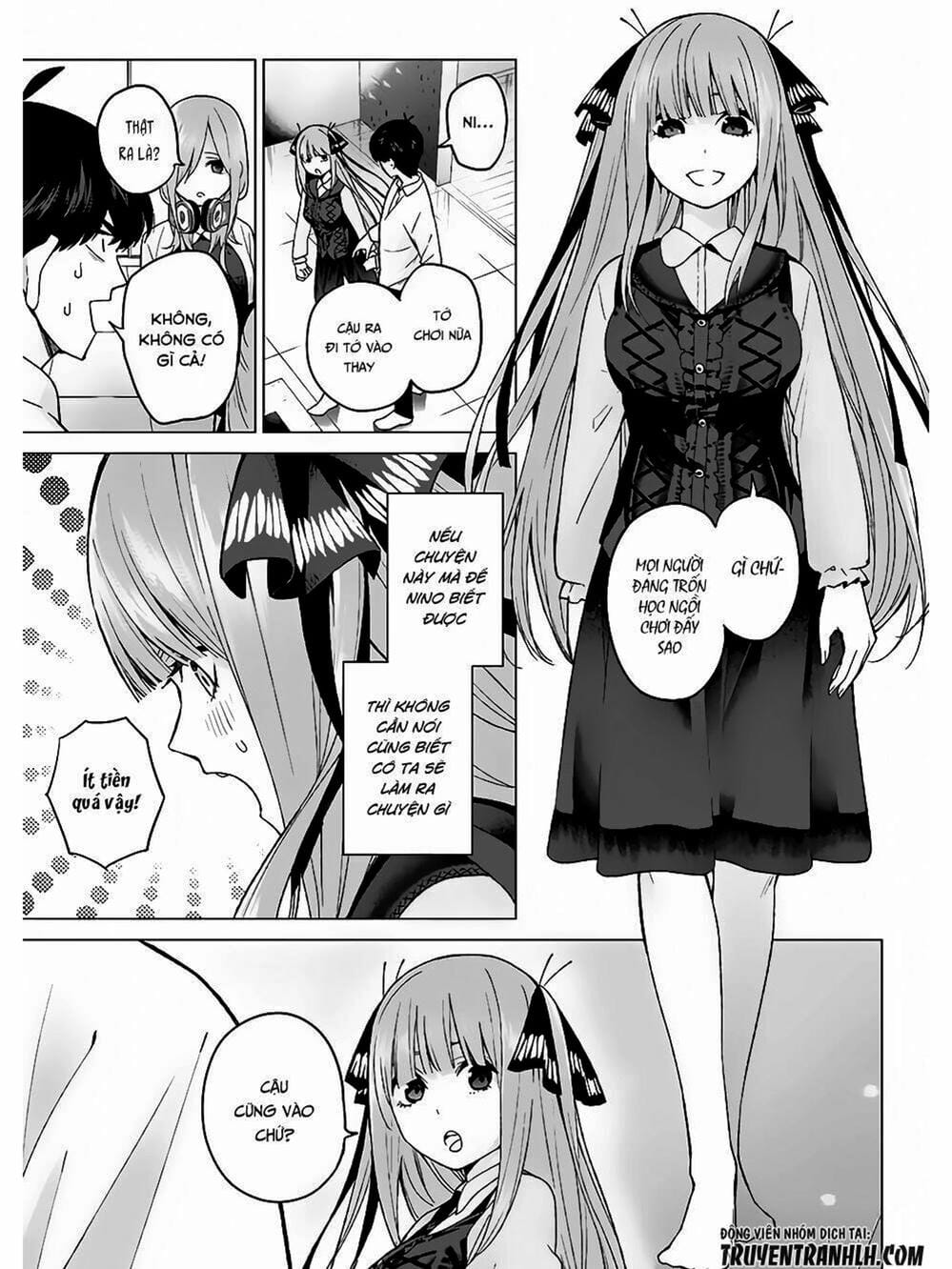 Truyện Tranh Nhà Có 5 Nàng Dâu - Gotoubun No Hanayome trang 6