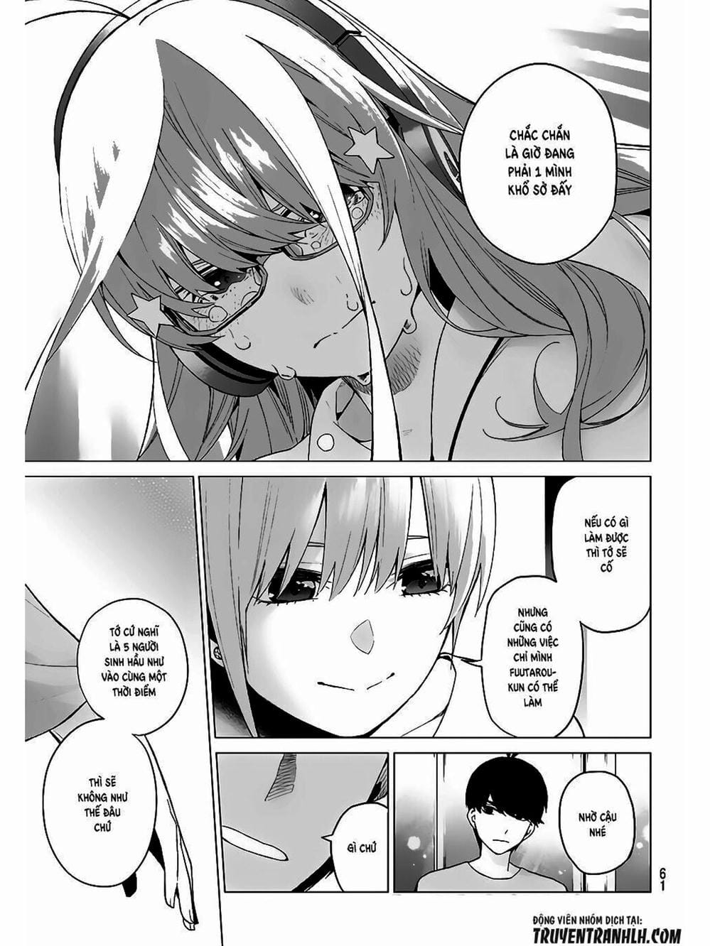 Truyện Tranh Nhà Có 5 Nàng Dâu - Gotoubun No Hanayome trang 6