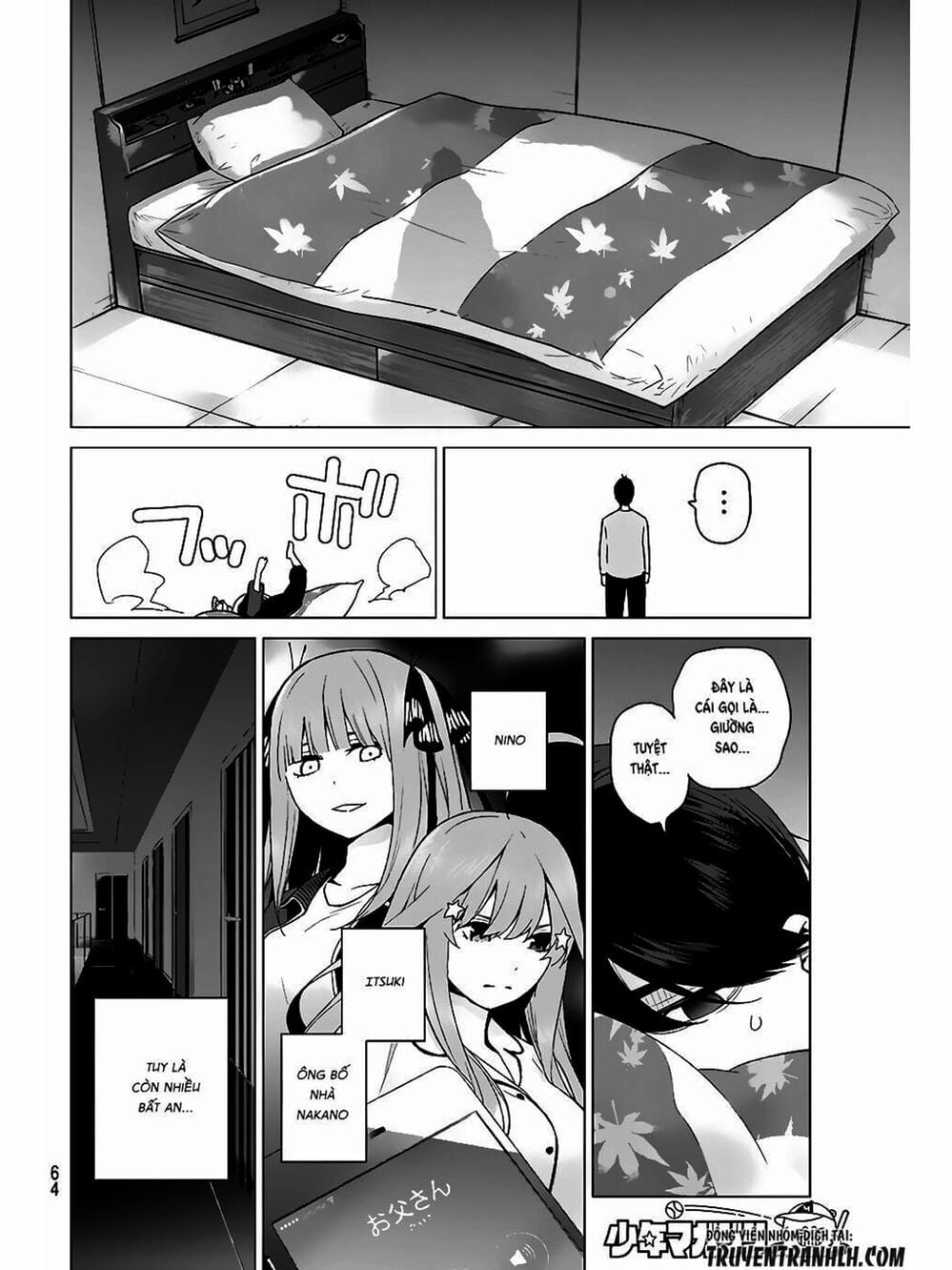 Truyện Tranh Nhà Có 5 Nàng Dâu - Gotoubun No Hanayome trang 6