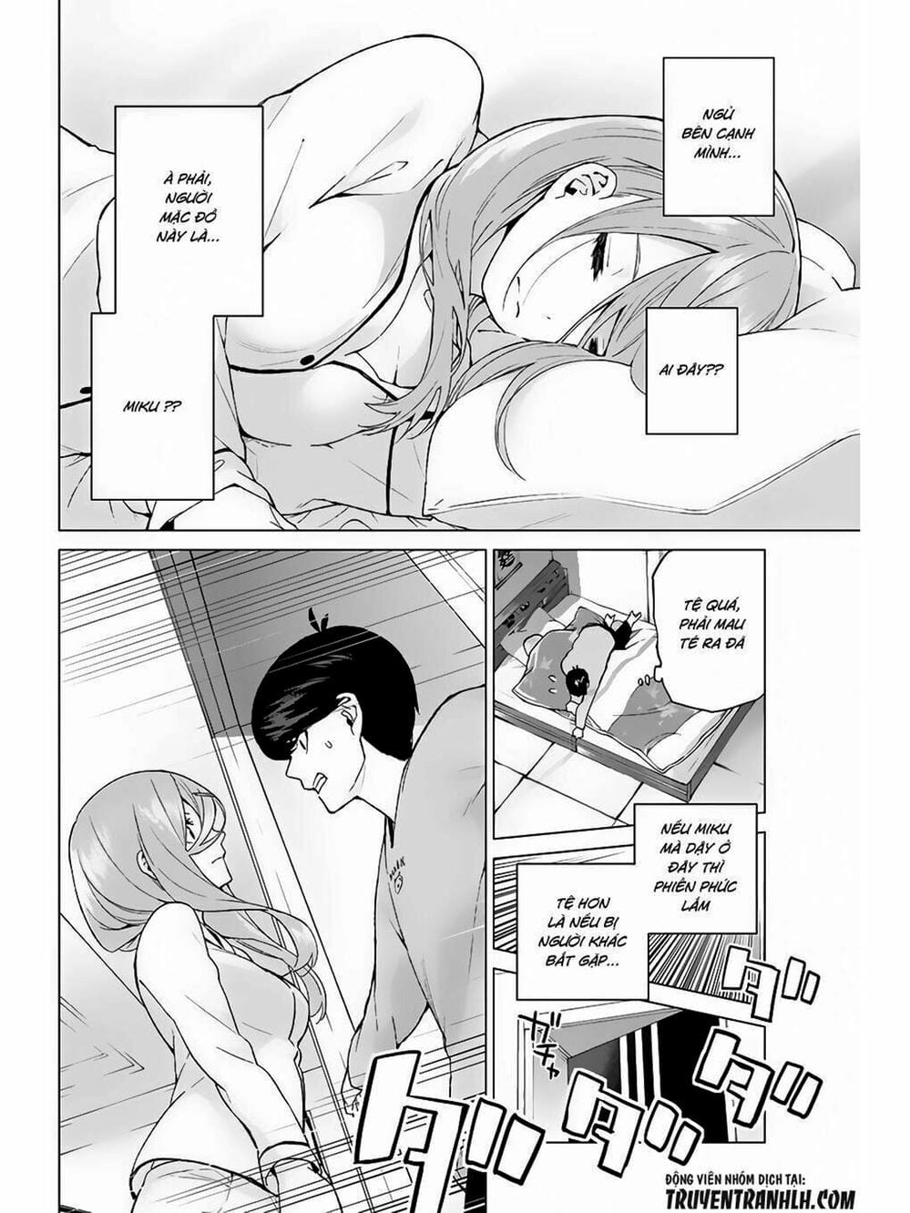 Truyện Tranh Nhà Có 5 Nàng Dâu - Gotoubun No Hanayome trang 6