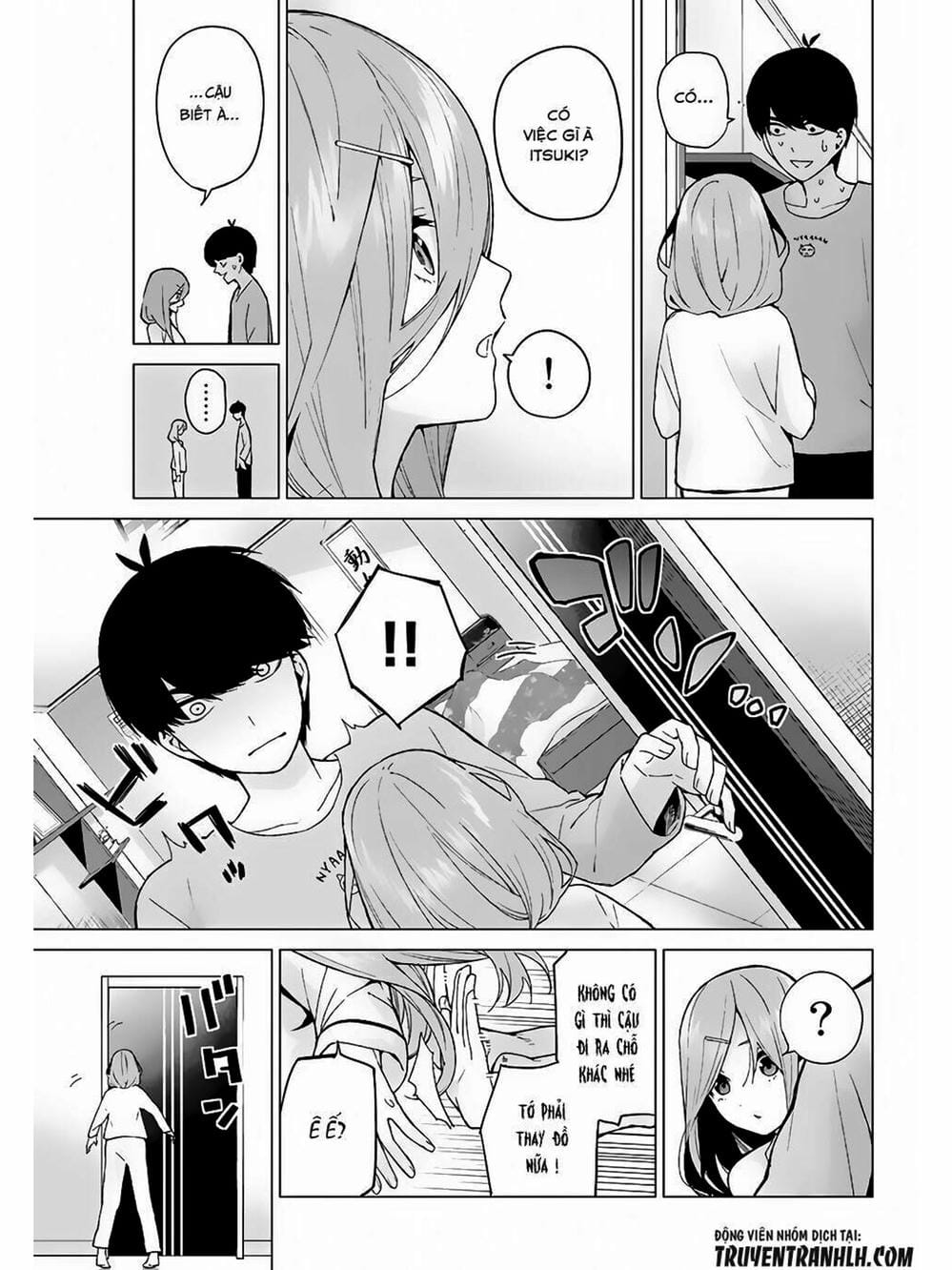 Truyện Tranh Nhà Có 5 Nàng Dâu - Gotoubun No Hanayome trang 6