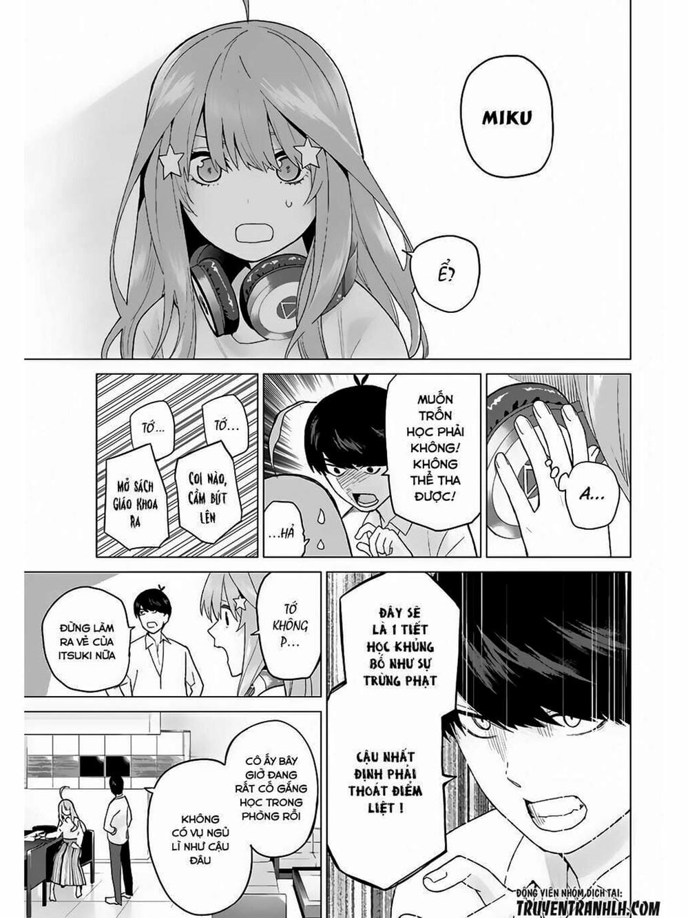 Truyện Tranh Nhà Có 5 Nàng Dâu - Gotoubun No Hanayome trang 6