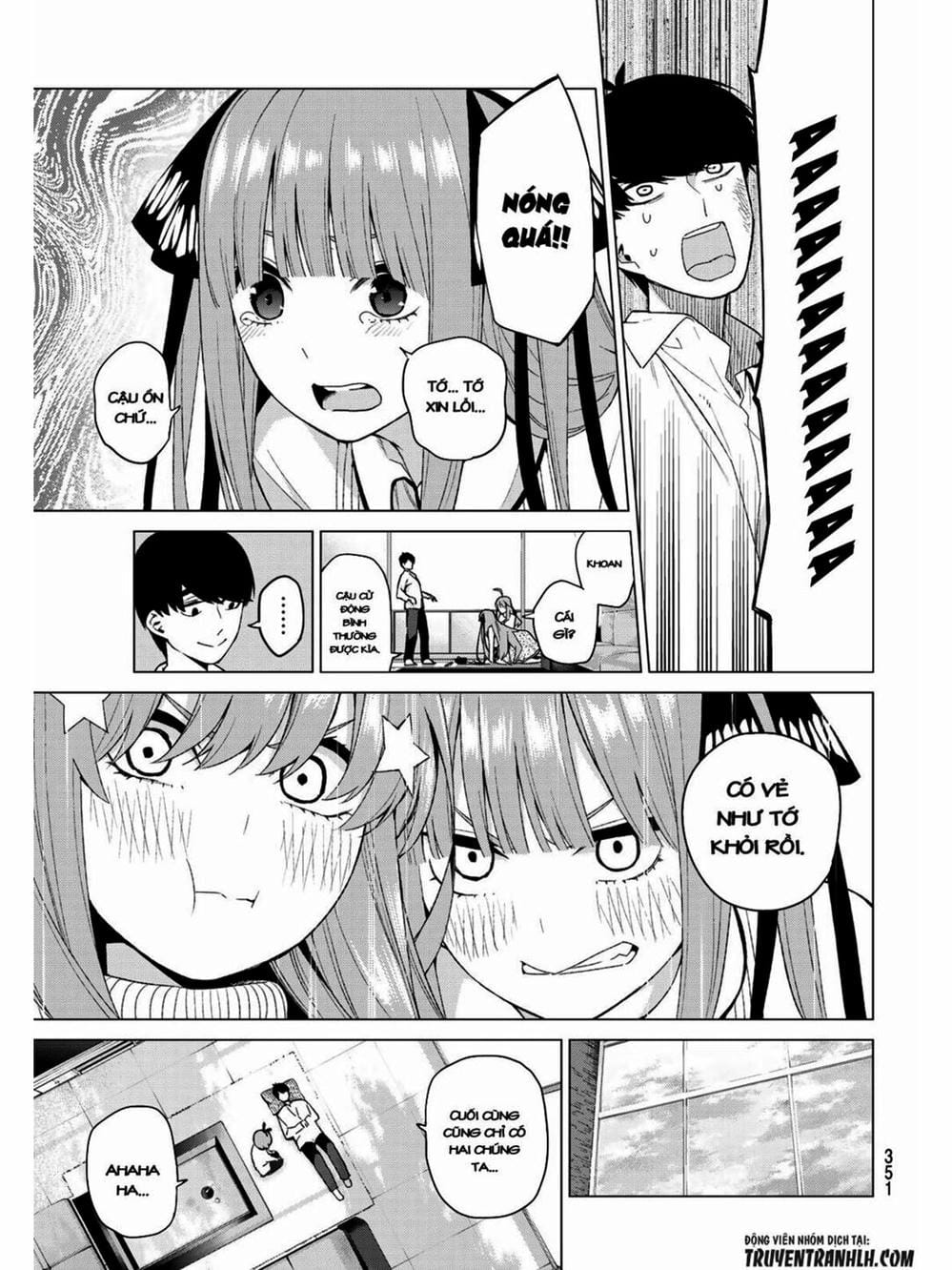 Truyện Tranh Nhà Có 5 Nàng Dâu - Gotoubun No Hanayome trang 6