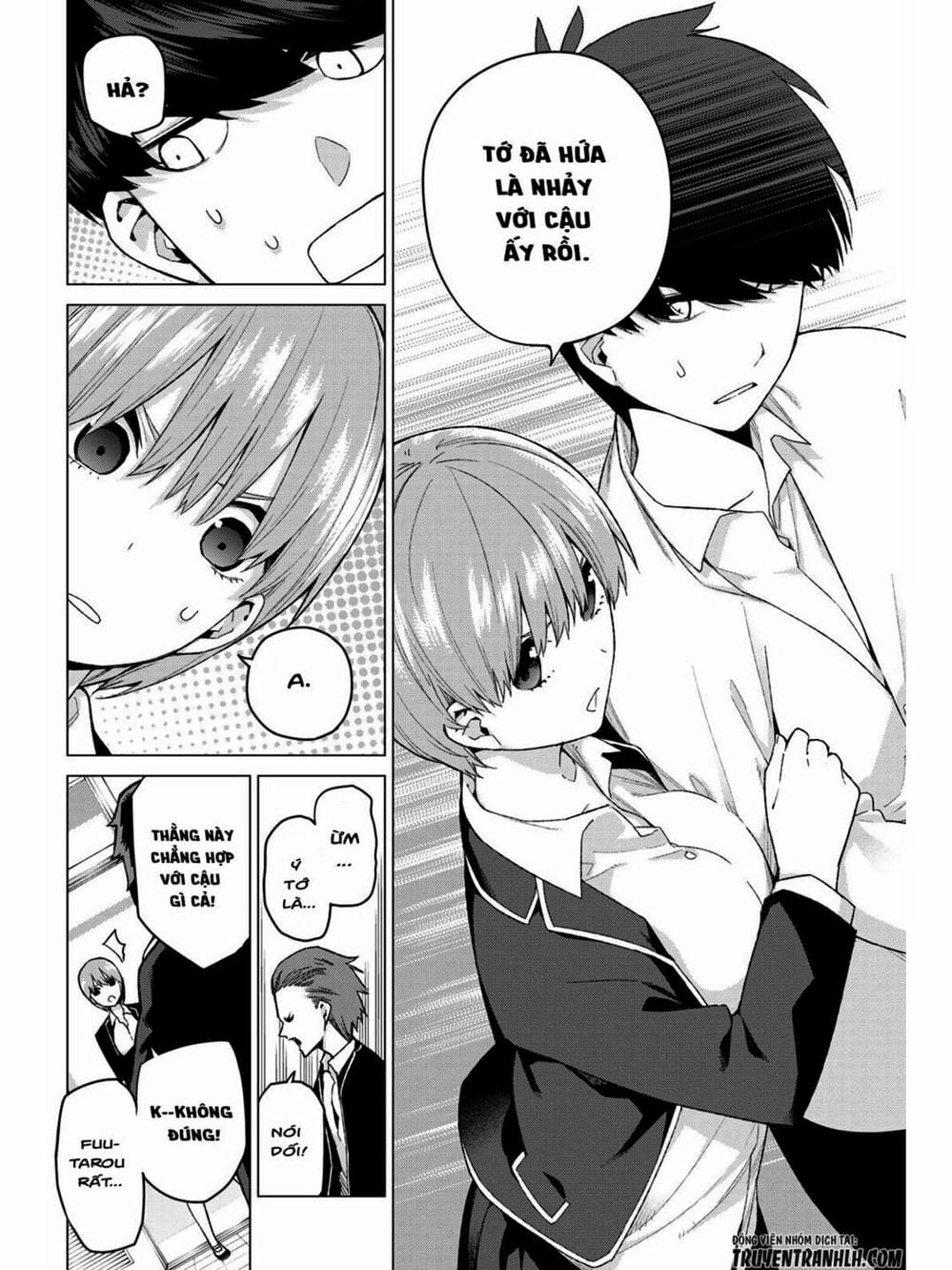 Truyện Tranh Nhà Có 5 Nàng Dâu - Gotoubun No Hanayome trang 6