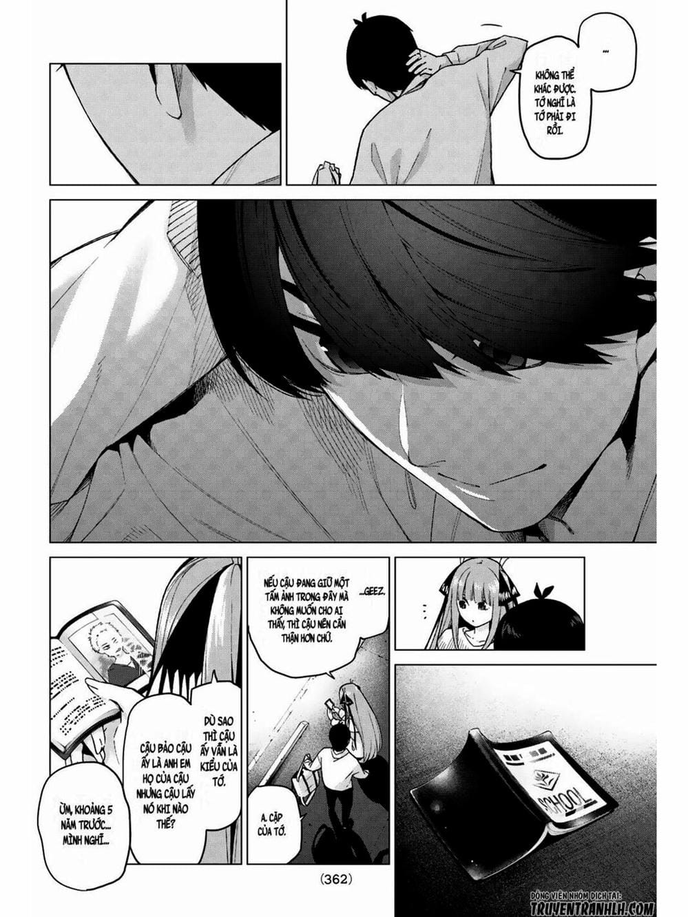 Truyện Tranh Nhà Có 5 Nàng Dâu - Gotoubun No Hanayome trang 6