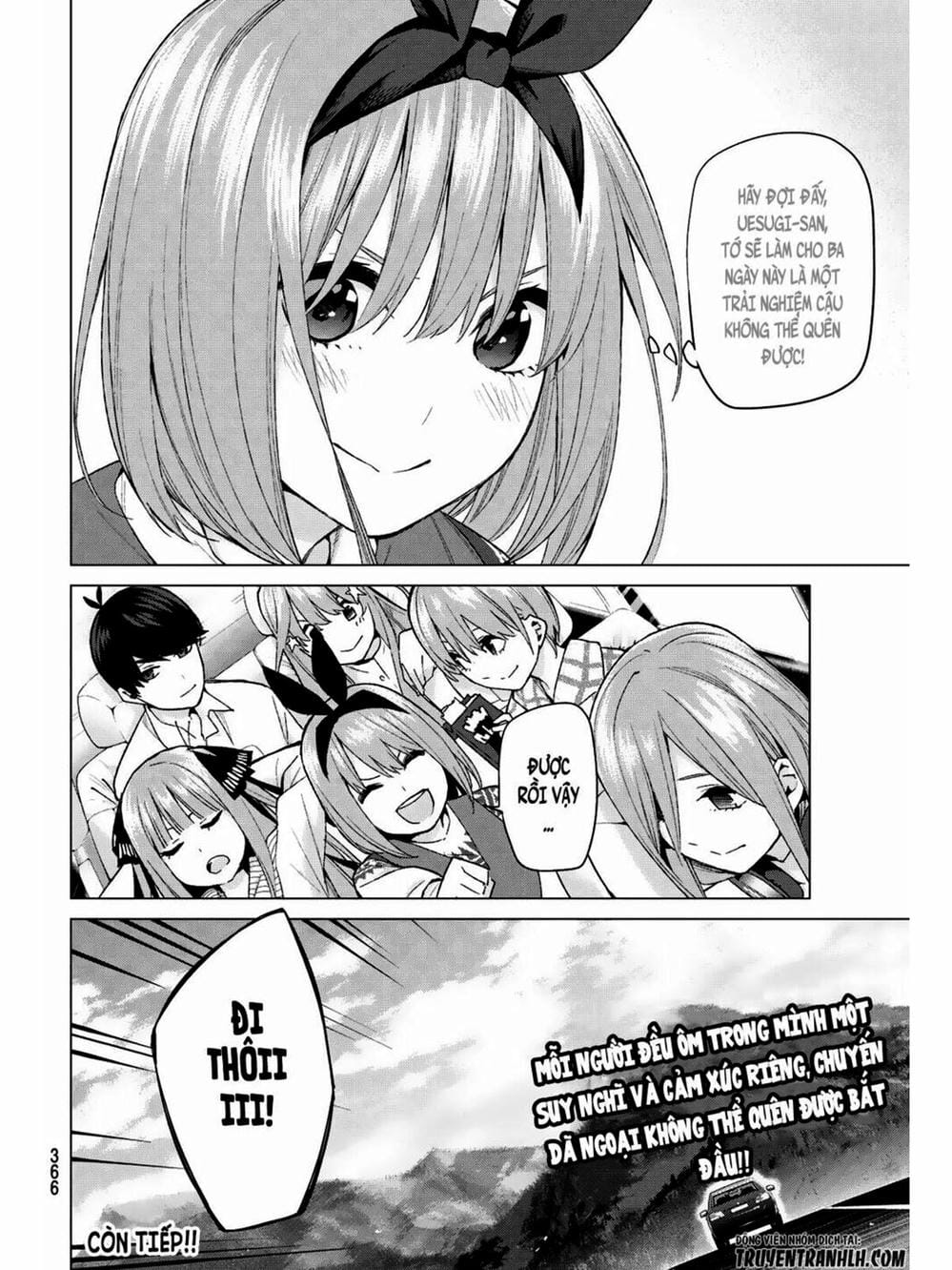 Truyện Tranh Nhà Có 5 Nàng Dâu - Gotoubun No Hanayome trang 6