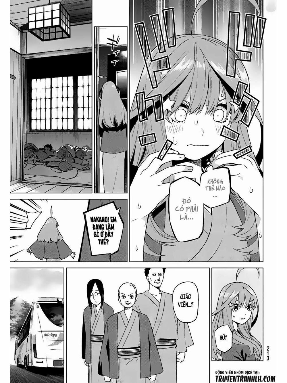 Truyện Tranh Nhà Có 5 Nàng Dâu - Gotoubun No Hanayome trang 6