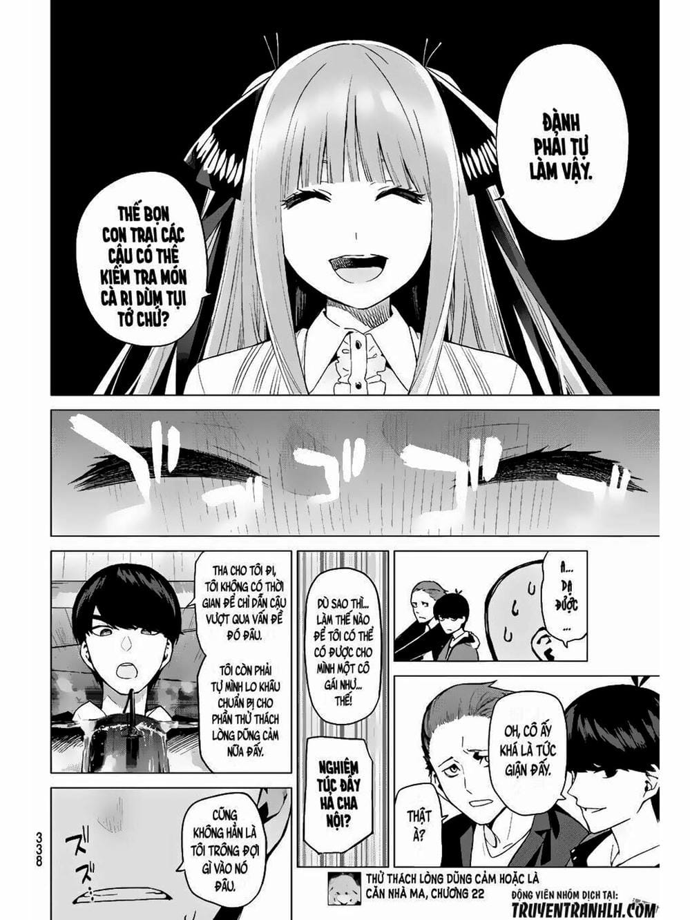 Truyện Tranh Nhà Có 5 Nàng Dâu - Gotoubun No Hanayome trang 6