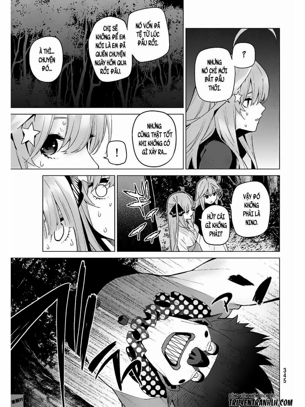 Truyện Tranh Nhà Có 5 Nàng Dâu - Gotoubun No Hanayome trang 6