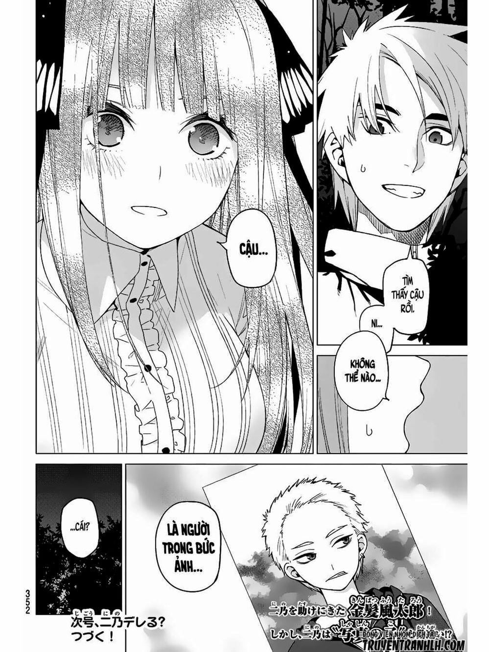 Truyện Tranh Nhà Có 5 Nàng Dâu - Gotoubun No Hanayome trang 6