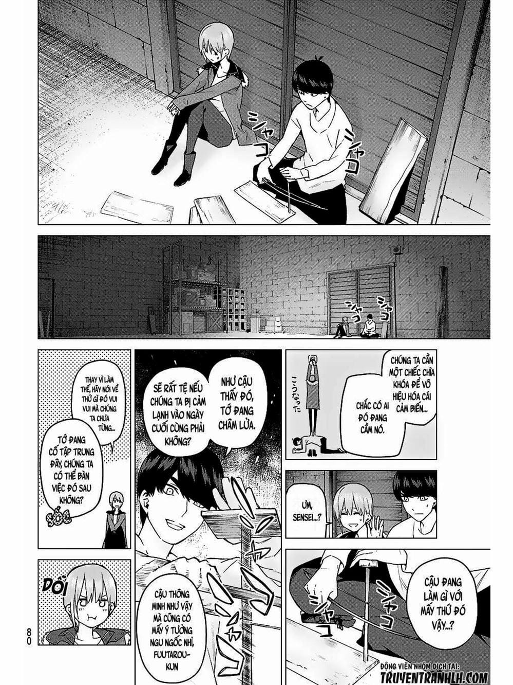 Truyện Tranh Nhà Có 5 Nàng Dâu - Gotoubun No Hanayome trang 6