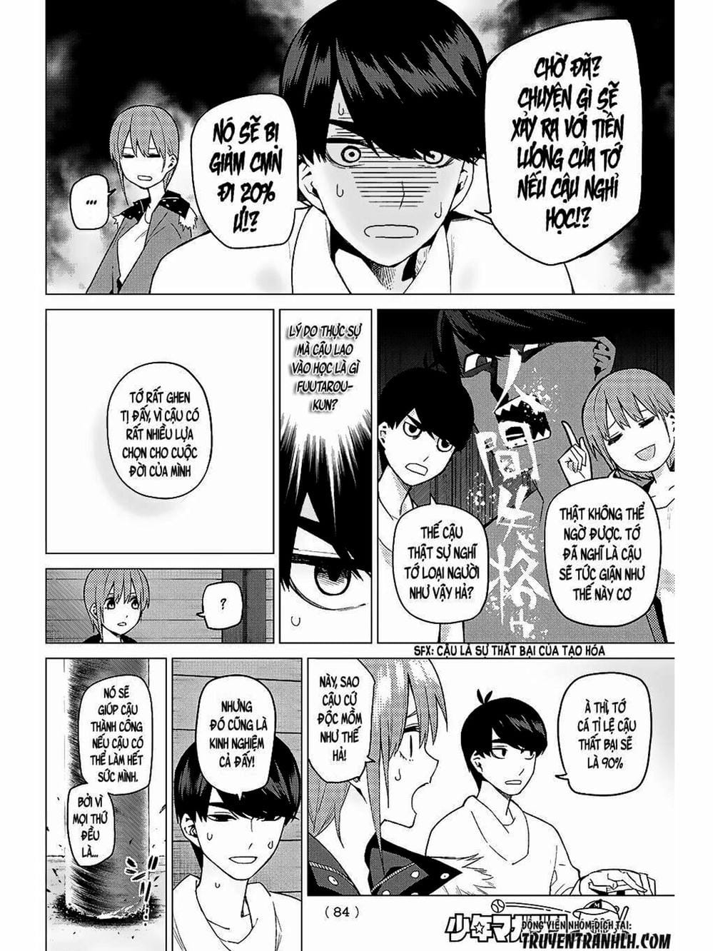 Truyện Tranh Nhà Có 5 Nàng Dâu - Gotoubun No Hanayome trang 6