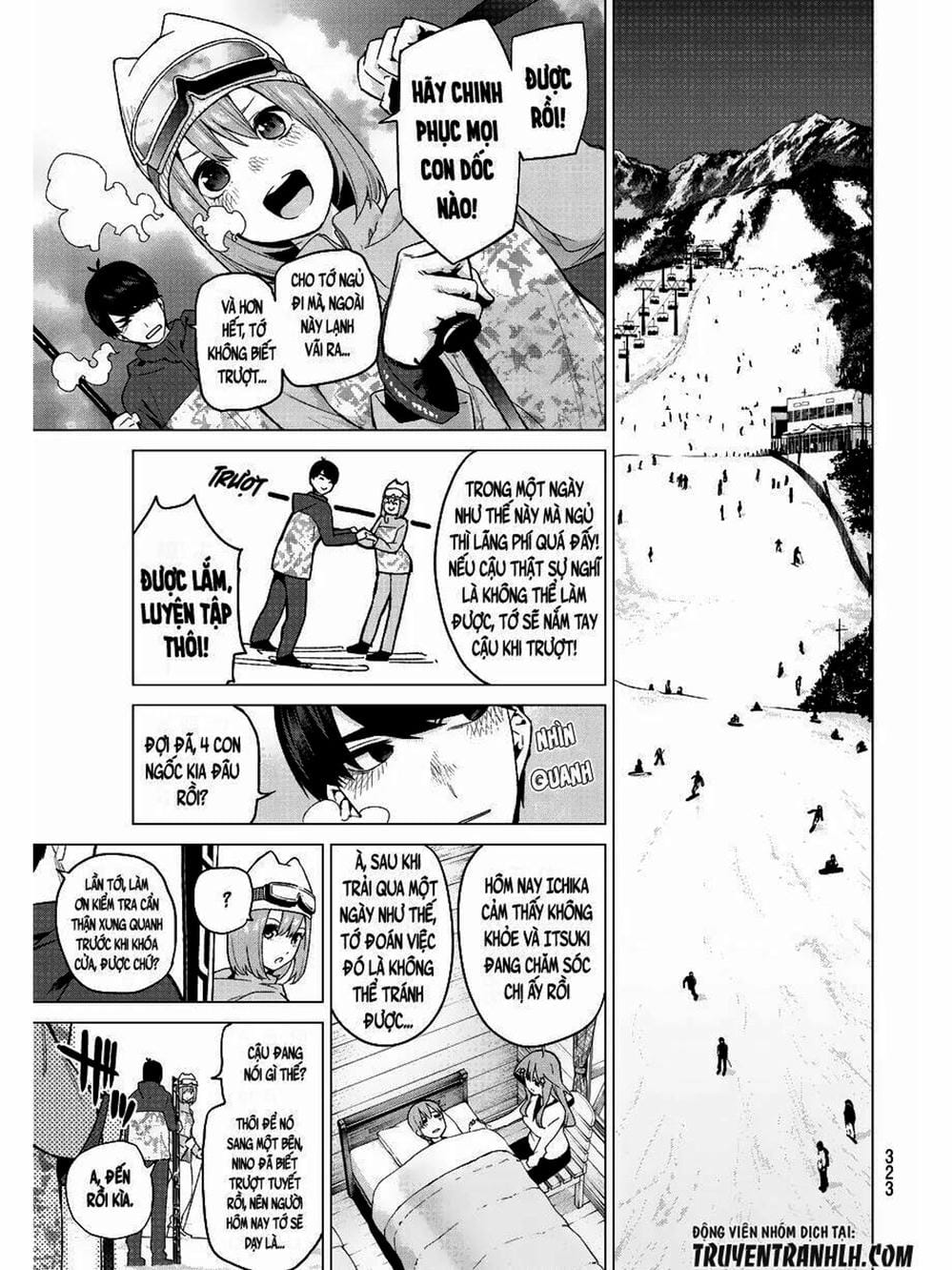 Truyện Tranh Nhà Có 5 Nàng Dâu - Gotoubun No Hanayome trang 6