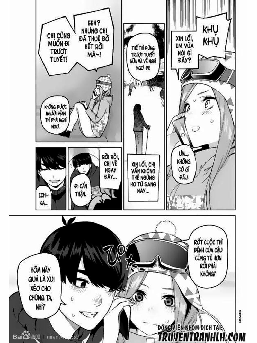 Truyện Tranh Nhà Có 5 Nàng Dâu - Gotoubun No Hanayome trang 6