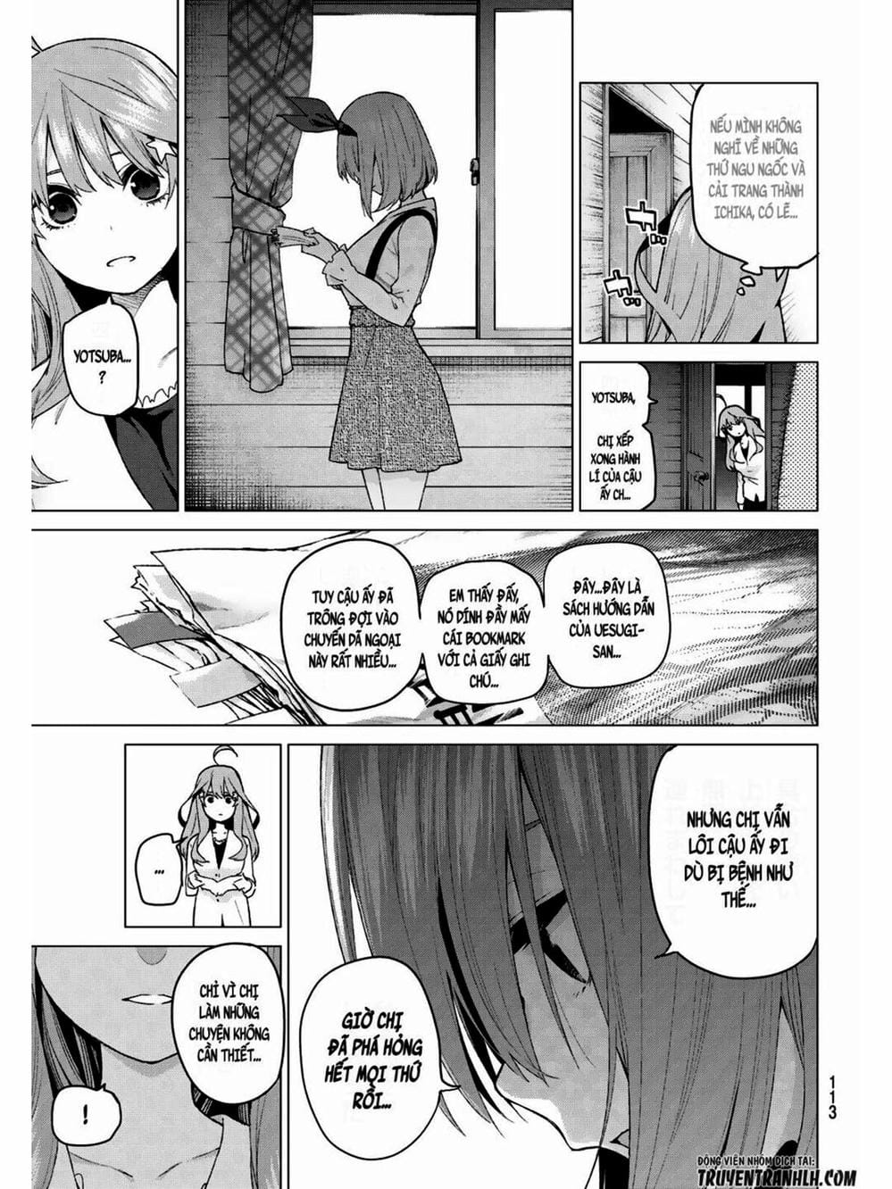 Truyện Tranh Nhà Có 5 Nàng Dâu - Gotoubun No Hanayome trang 6