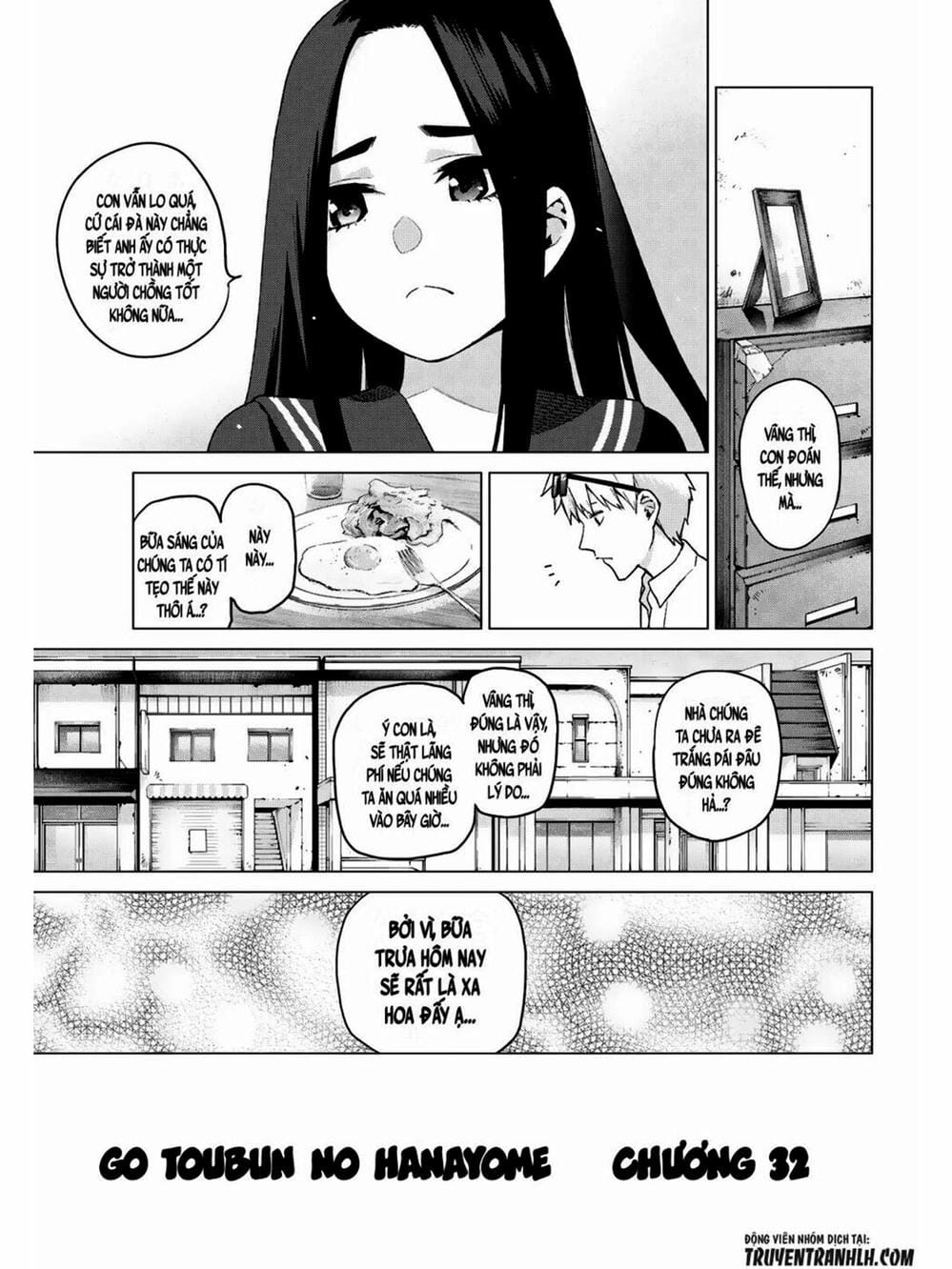 Truyện Tranh Nhà Có 5 Nàng Dâu - Gotoubun No Hanayome trang 6