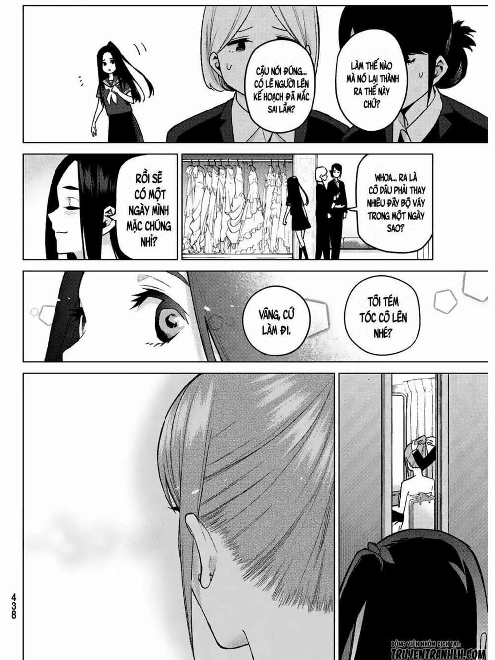 Truyện Tranh Nhà Có 5 Nàng Dâu - Gotoubun No Hanayome trang 6