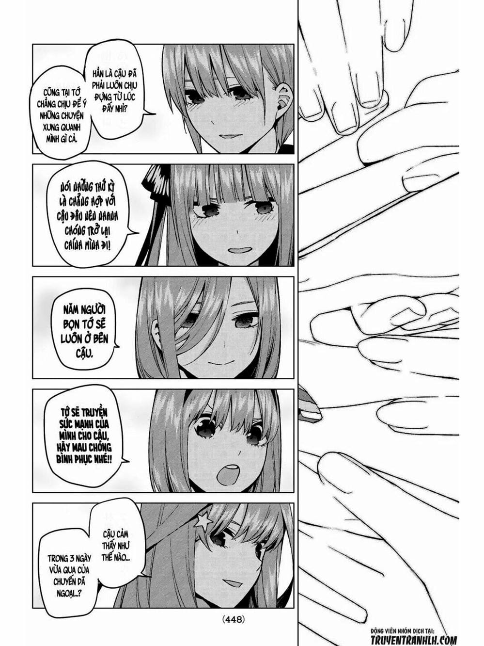 Truyện Tranh Nhà Có 5 Nàng Dâu - Gotoubun No Hanayome trang 6