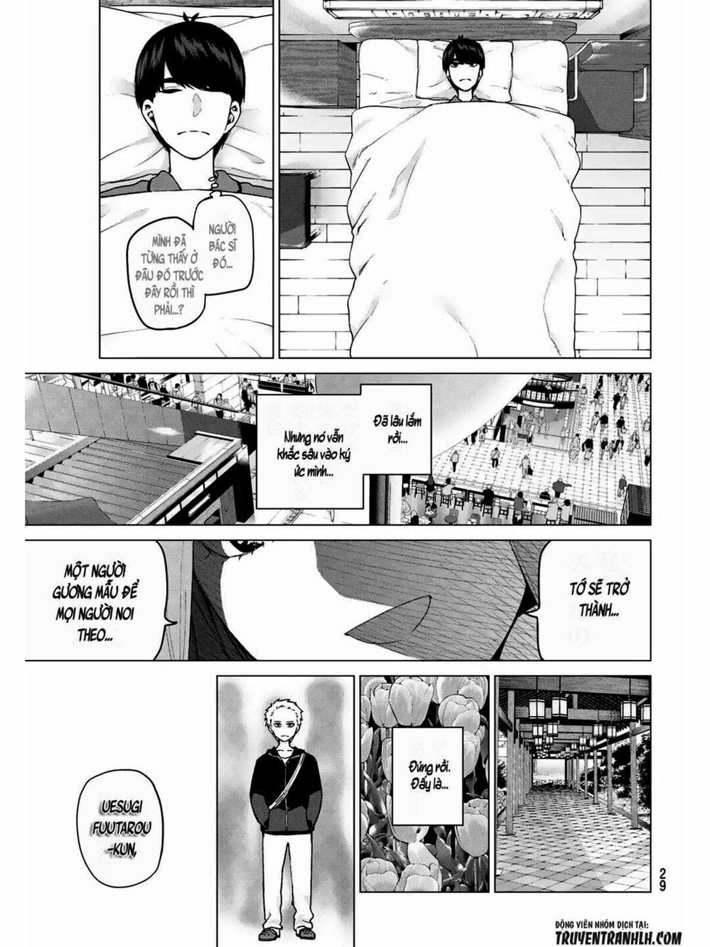 Truyện Tranh Nhà Có 5 Nàng Dâu - Gotoubun No Hanayome trang 6