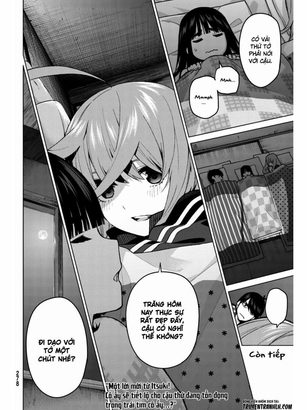 Truyện Tranh Nhà Có 5 Nàng Dâu - Gotoubun No Hanayome trang 6